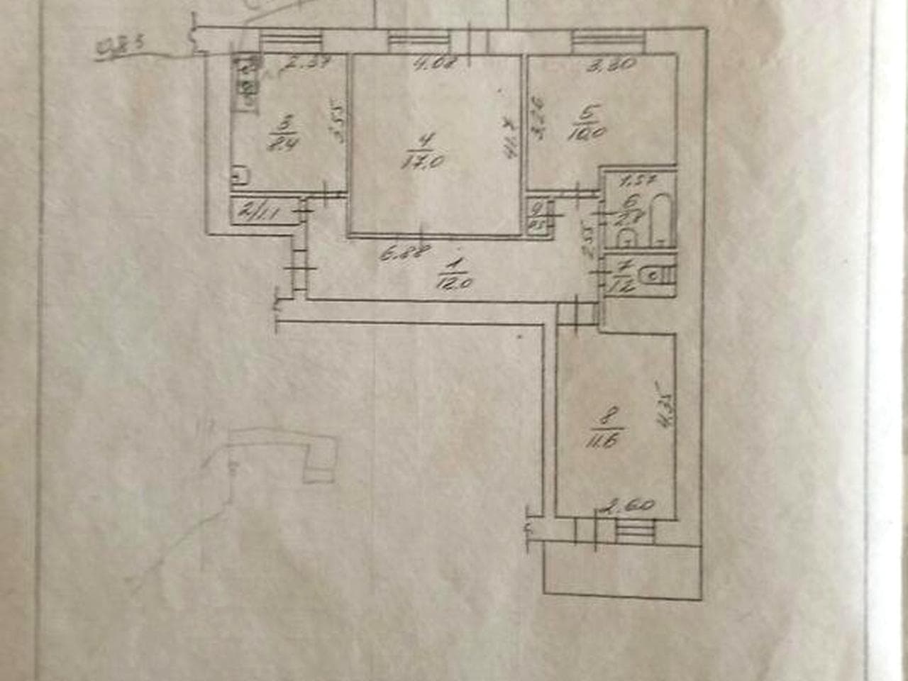 Продаж 3к Квартира 206-й Дивізії вулиця