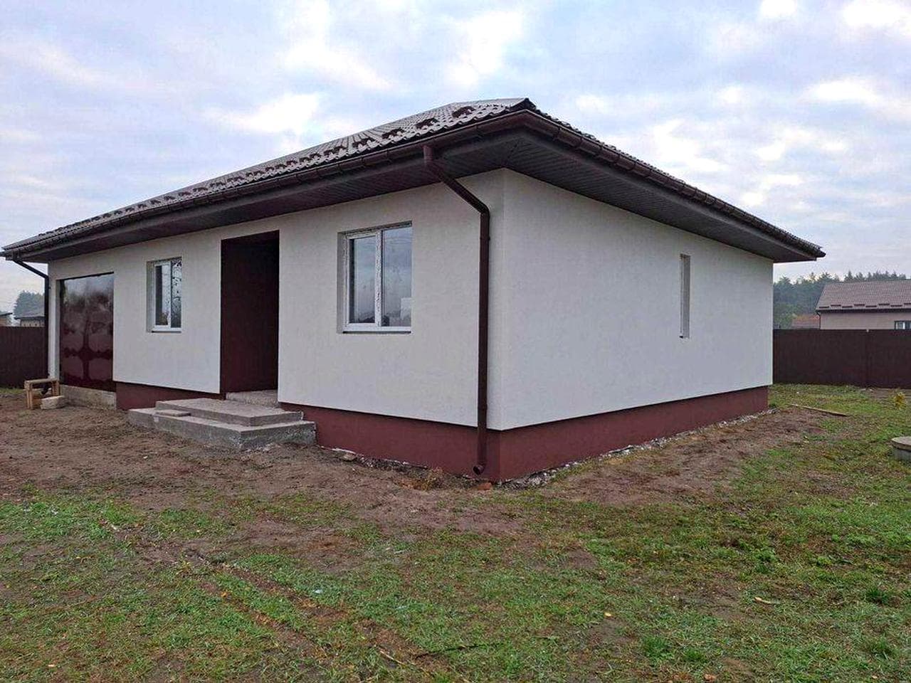 Продаю будинок. Обухів. Польок. Новобудова.Ділянка 8 соток.