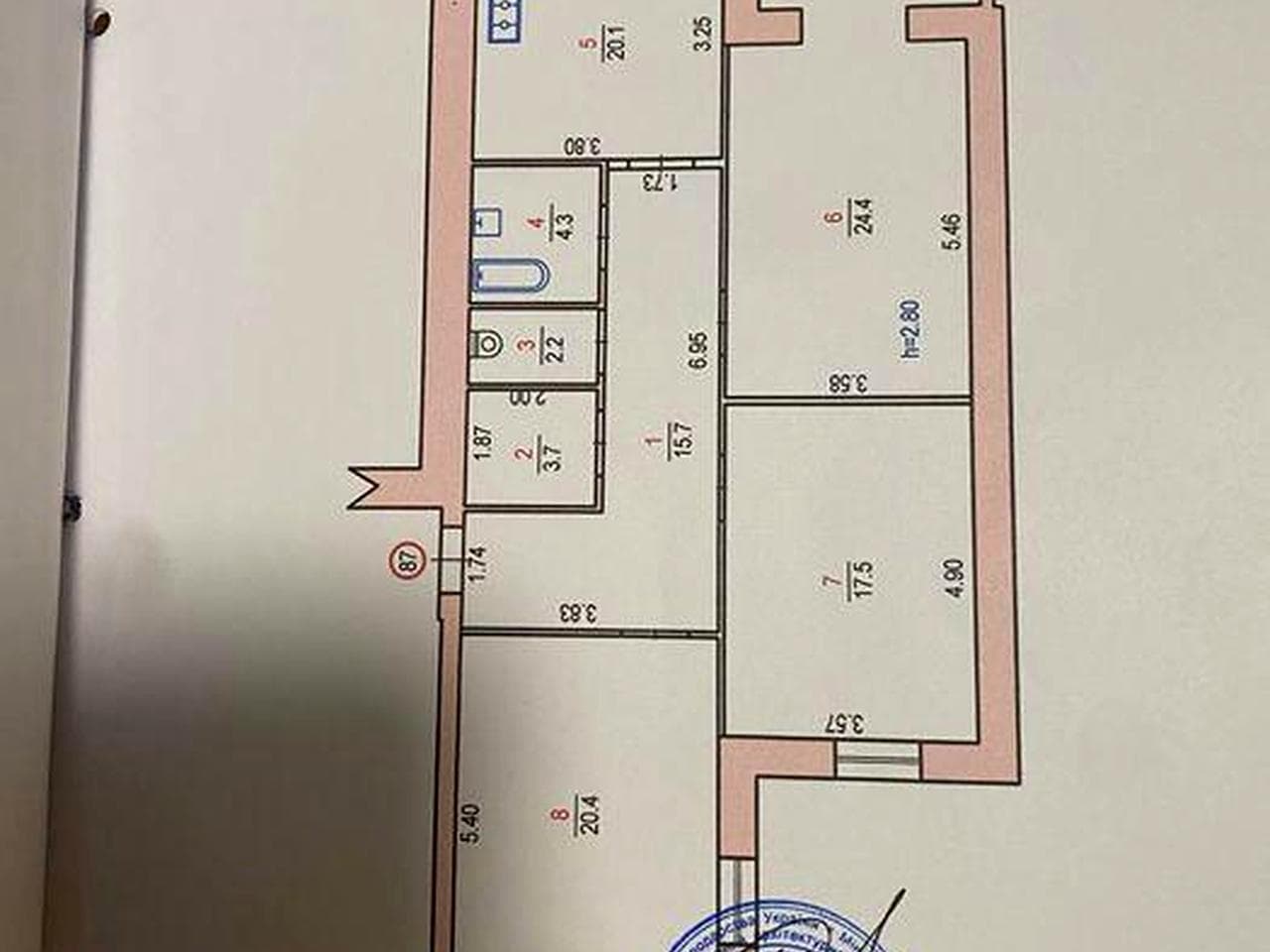 Простора 3-кімнатна квартира+кладовка від власника ЖК золота підкова