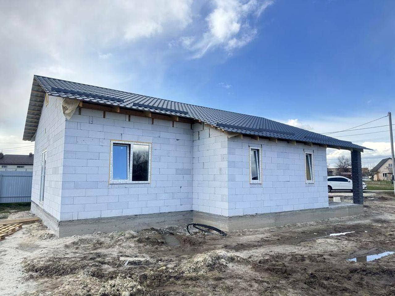 Продаж БУДИНОК/ Дім БОРИСПІЛЬ 96м2 з терасою + 5сот землі
