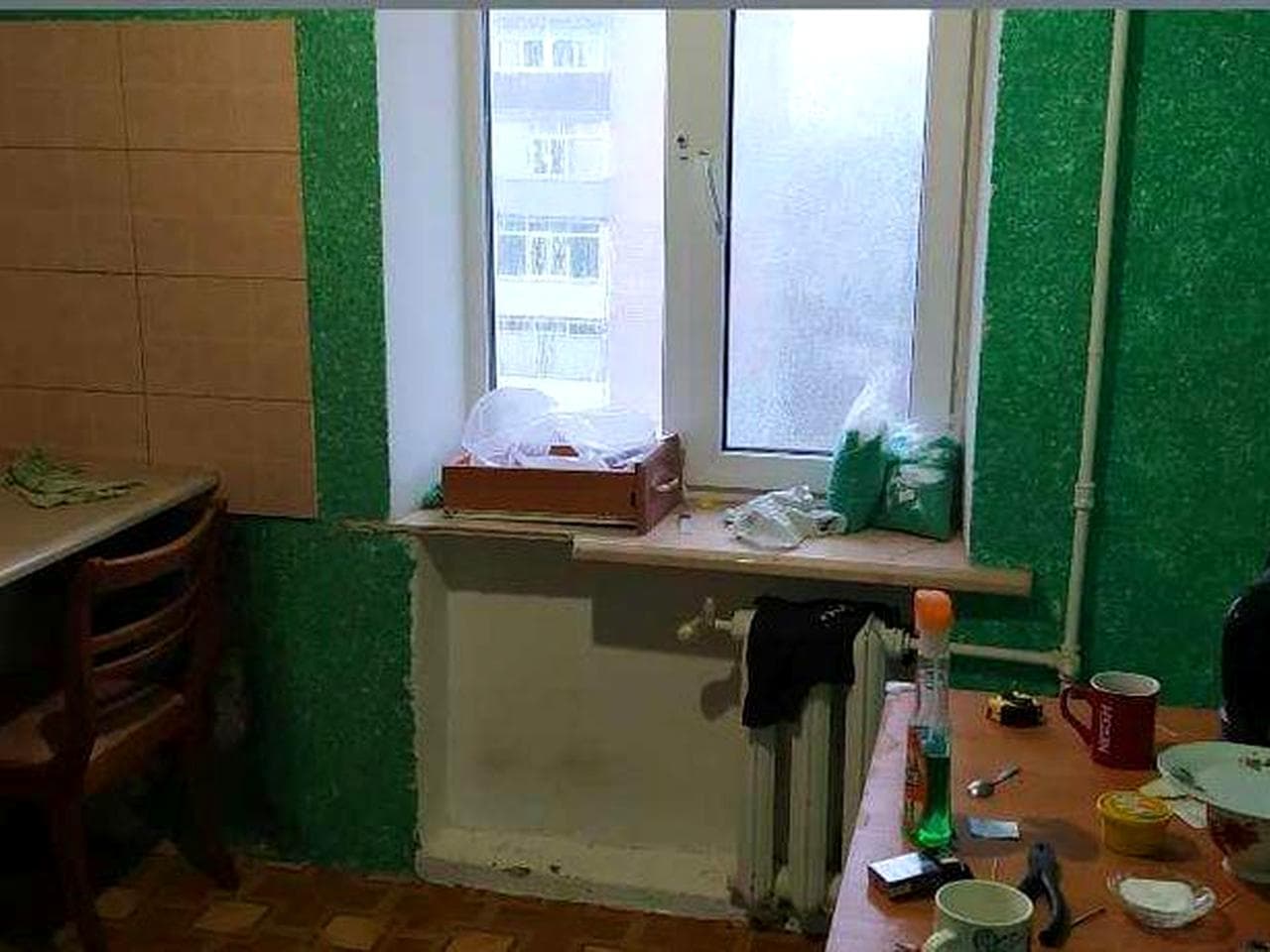 Продаж 2 квартири в Вільнянську 4 пов 5 етажного будинку, утеплена,.