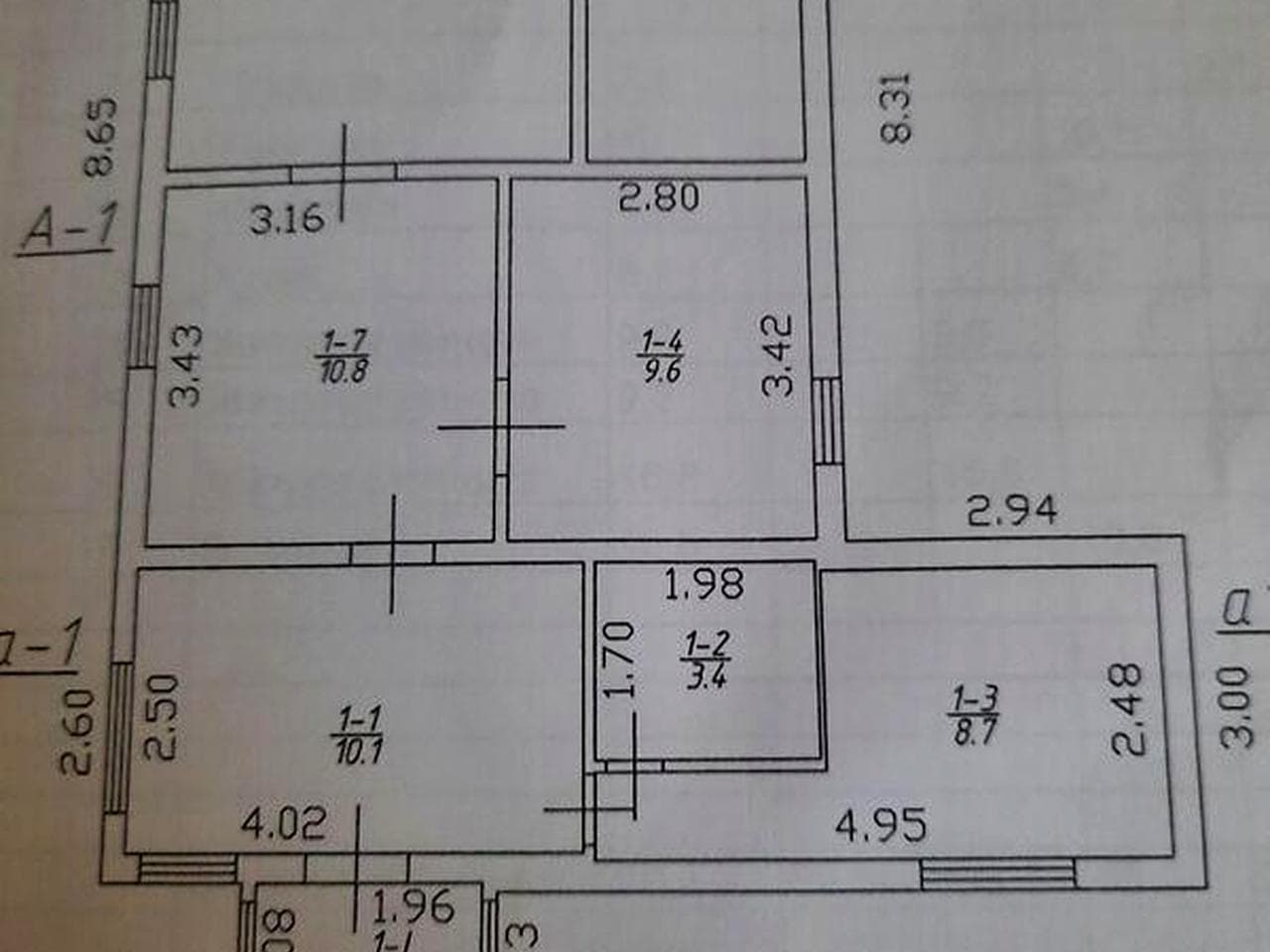 Продаж 3к Дім Коцюбинського вулиця
