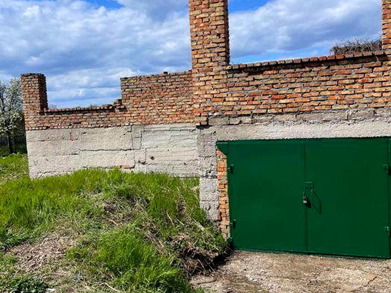 начатое строение жилого дома