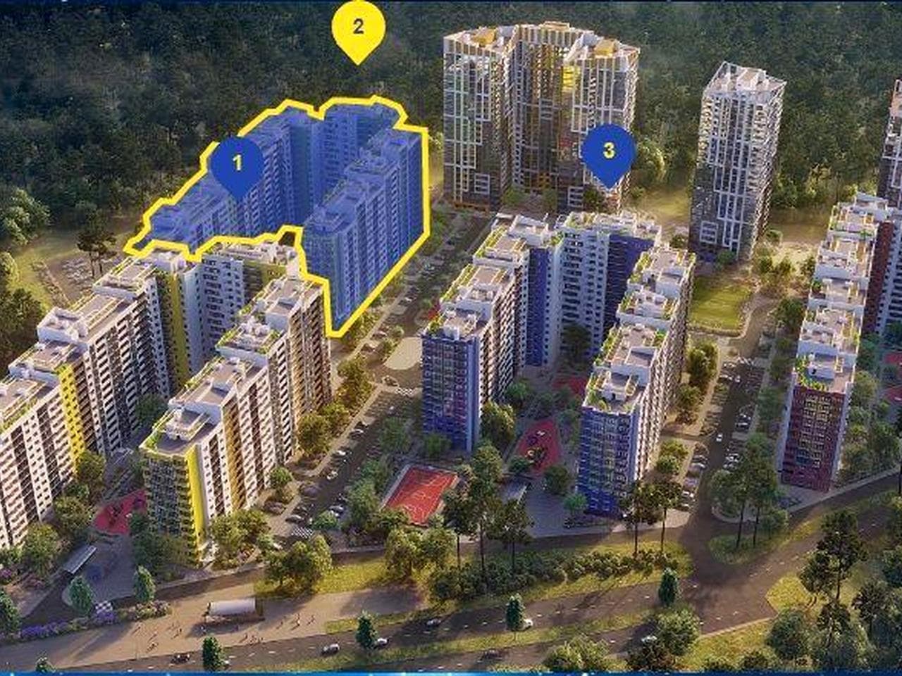 Переуступка 2-К (63м)_Чарівне місто 32 000$ (500$/м2) ЖК Чарівне місто