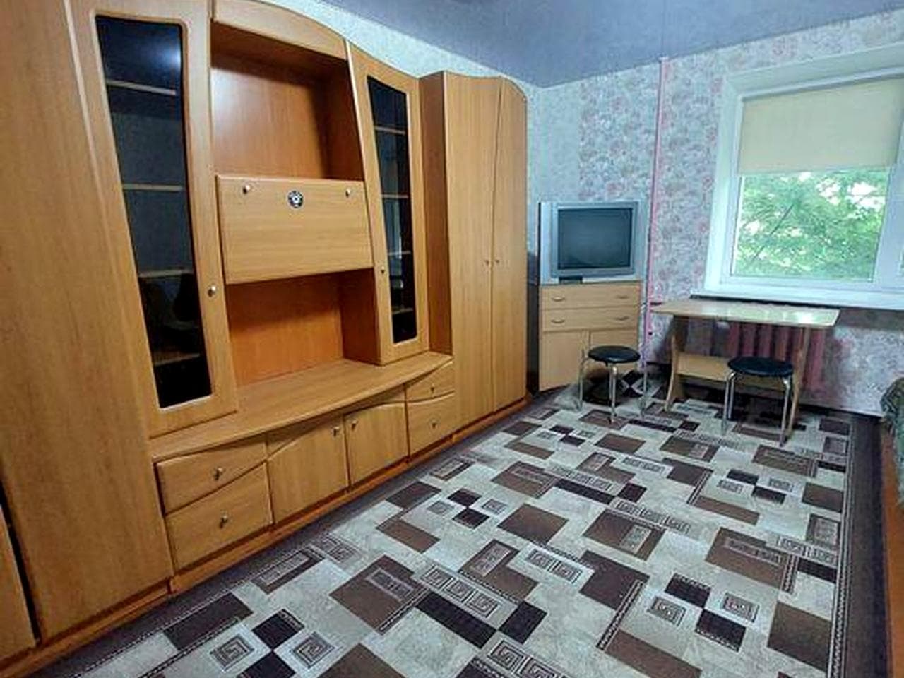 Комната в коммунальном общежитии.
