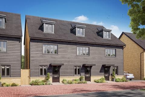 Terraced house - Kingsville at Barratt at Hampton Beach Waterhouse Way, Hampton, Peterborough PE7