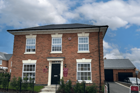Detached house - Plot 654, The Barnwell Georgian at Thorpebury In the Limes, Thorpebury, 2 Limetree Way LE7