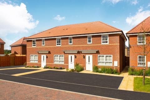 Terraced house - Ellerton at Waterside Off Chessington Crescent, Trentham, Stoke-on-Trent ST4