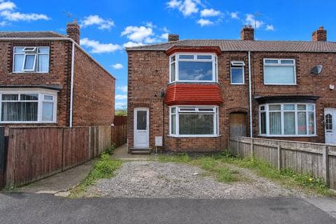 End of terrace house - Clive Road, Eston