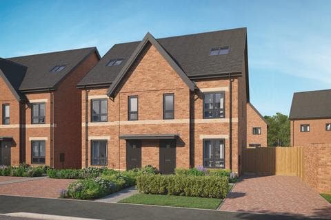 Semi-detached house - Plot 004, The Penketh at Eagles Green, Burtonwood Road WA5