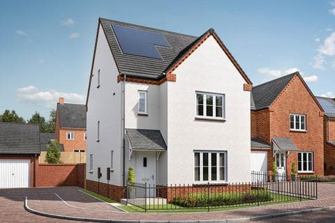 Detached house - Plot 127, The Greenwood at Harlestone Grange, Hanafey Way NN5