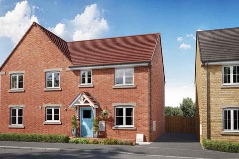 Semi-detached house - The Byford - Plot 69 at The Quarters, The Quarters, Naas Lane GL2