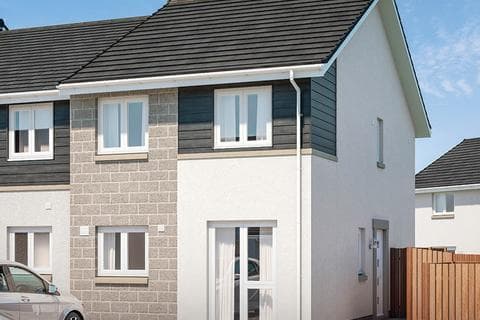 End of terrace house - at Kinion Heights, Plot 49, Richard Synge Way AB21