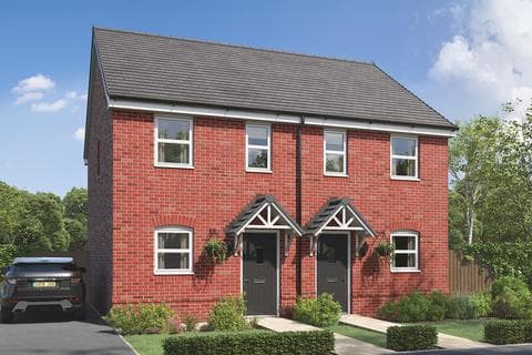 Terraced house - Plot 179, The Alnmouth at Overstone Gate, Kipling Way, Overstone NN6
