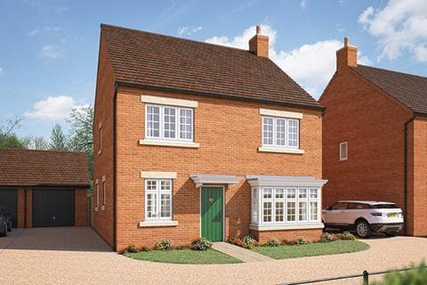 Detached house - Plot 315, The Aspen SE at Western Gate, Sandy Lane NN7