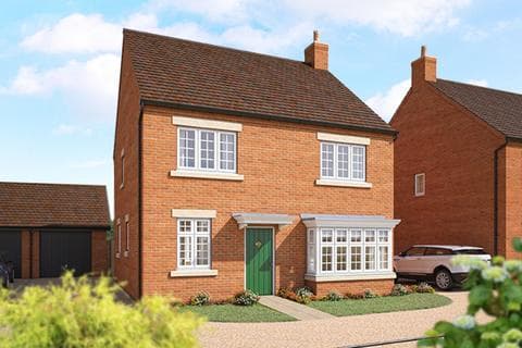 Detached house - Plot 321, The Aspen SE at Western Gate, Sandy Lane NN7
