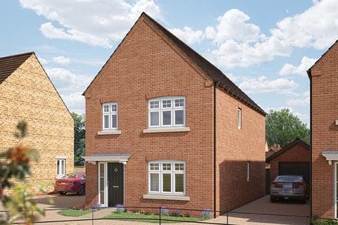 Detached house - Plot 324, The Rosewood at Western Gate, Sandy Lane NN7