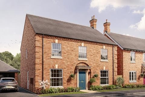 Detached house - Plot 158, The Castleton  at The Burrows, The Burrows, Dee Way LE19