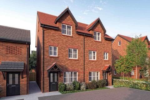 Semi-detached house - Plot 74, The Walnut Semi Detached at Hillwood Gardens, Banner Lane CV4
