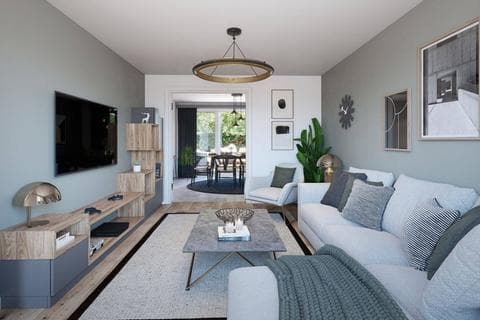 Detached house - The Rightford - Plot 552 at Kings Moat Garden Village, Kings Moat Garden Village, Kings Moat Garden Village CH4