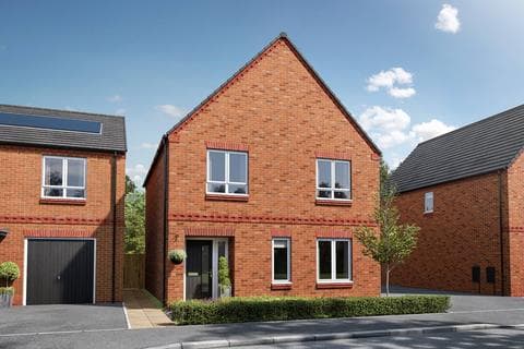 Detached house - The Bittesford - Plot 562 at Kings Moat Garden Village, Kings Moat Garden Village, Kings Moat Garden Village CH4