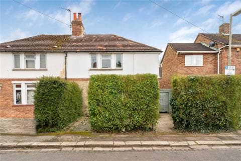 Semi-detached house - Canning Crescent, South Oxford, OX1