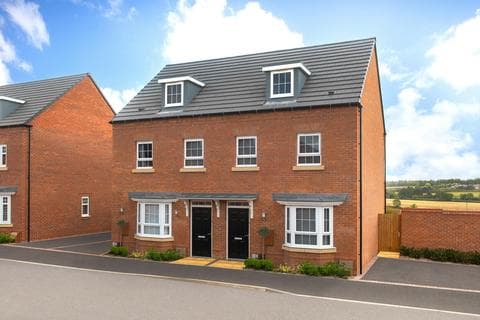 Semi-detached house - Kennett at New Lubbesthorpe, LE19 Tweed Street, Lubbesthorpe, Leicester LE19