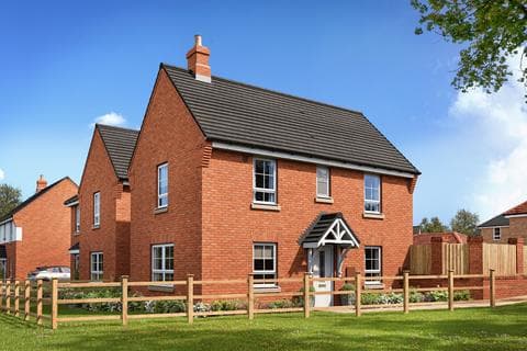 Detached house - Moresby at Wigston Meadows at Kilby Bridge Waldens Way, Wigston, Leicester LE18