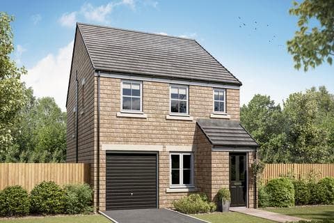 Semi-detached house - Plot 178, The Dalby at Castle View, Netherton Moor Road HD4