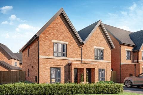 Semi-detached house - Plot 140, Sankey at Eagles Green, Burtonwood Road WA5