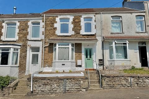 Terraced house - Rhondda Street, Swansea, City And County of Swansea.