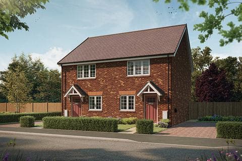 End of terrace house - Plot 80, The Lockwood at Elgar Park, Martley Road WR2