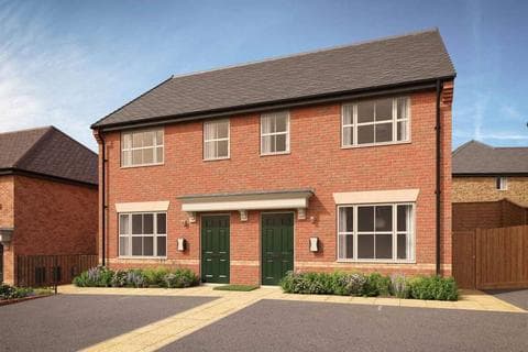 Semi-detached house - Plot 348, The Calke at Elgar Park, Agusta Avenue WR2