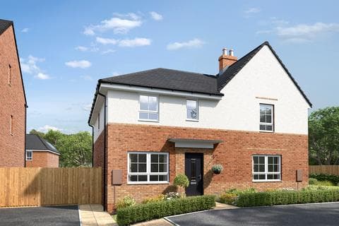 Semi-detached house - Ellerton at New Lubbesthorpe Laxford Lane, New Lubbesthorpe, Leicester LE19