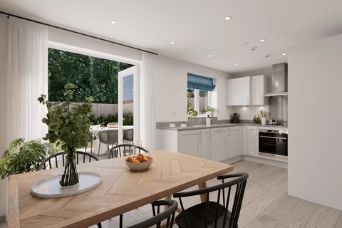 Semi-detached house - Plot 295, The Danbury at Harlestone Grange, Hanafey Way NN5