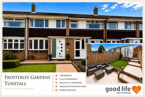 Terraced house - Frosterley Gardens, Sunderland SR3