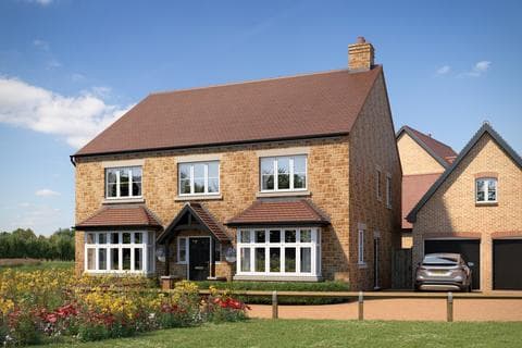 Detached house - Plot 393, The Oak at Collingtree Park, Watermill Way NN4