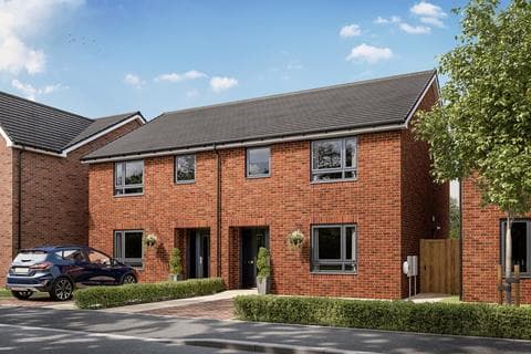 Semi-detached house - The Keeford - Plot 283 at Burdon Manor, Burdon Manor, Buttonwood Road SR3