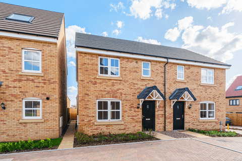 Semi-detached house - Plot 158, The Galloway at Hampton Woods, Waterhouse Way PE7