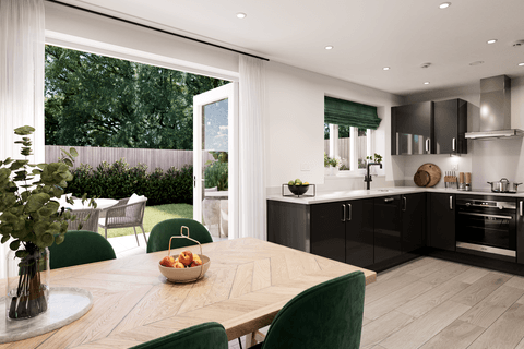 Semi-detached house - Plot 159, The Galloway at Hampton Woods, Waterhouse Way PE7