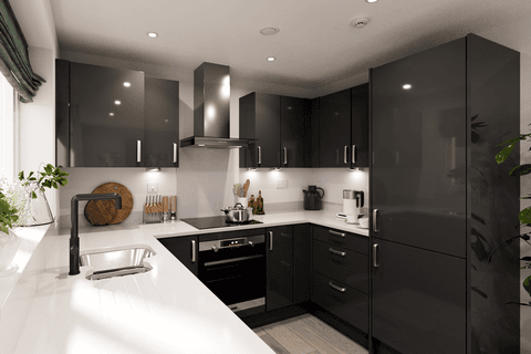 Terraced house - Plot 513, The Galloway at Hampton Woods, Waterhouse Way PE7