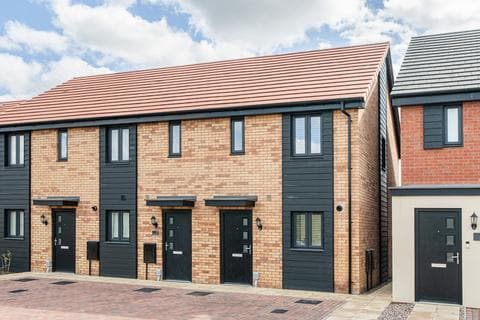Terraced house - Plot 519, The Alnmouth at Hampton Woods, Waterhouse Way PE7