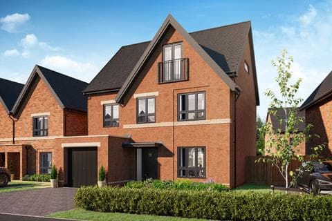 Detached house - Plot 033, The Walton at Eagles Green, Burtonwood Road WA5