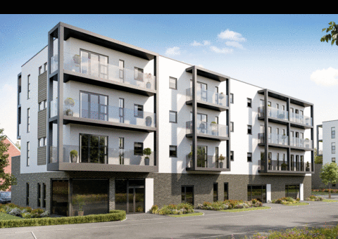 Flat - Plot 706, The apartments B4 at Saltram Meadow, Encombe Street, Plymstock PL9