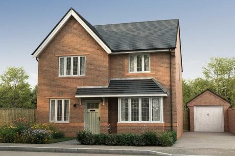 Detached house - Plot 176, The Langley at Elgar Park, Martley Road, Lower Broadheath WR2
