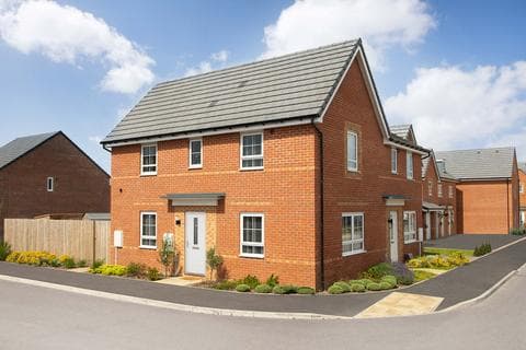 End of terrace house - Moresby at Waterside Off Chessington Crescent, Trentham, Stoke-on-Trent ST4