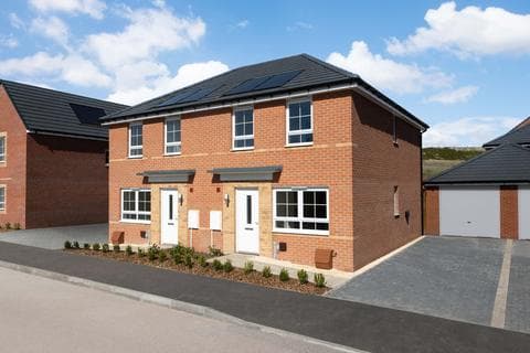 Semi-detached house - Maidstone at Waterside Off Chessington Crescent, Trentham, Stoke-on-Trent ST4