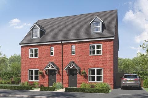 Semi-detached house - Plot 66, The Whinfell at Overstone Gate, Kipling Way, Overstone NN6