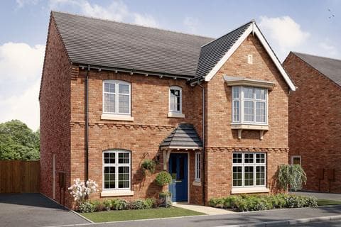 Detached house - Plot 650, The Darlington at Thorpebury In the Limes, Thorpebury, 2 Limetree Way LE7