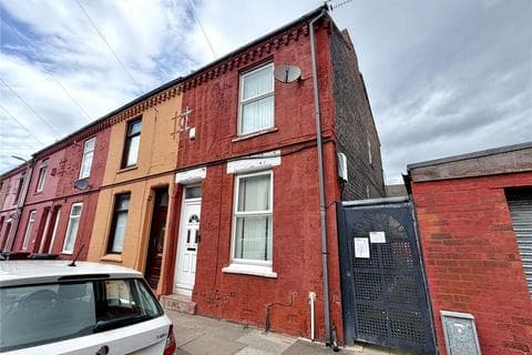 End of terrace house - July Street, Bootle L20